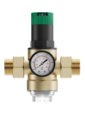 Regulátor tlaku s filtrem a manometrem 40 mcr - 3/4"