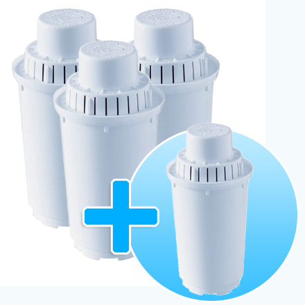 Vložka pro filtrační konvici Aquaphor B100-5, 3+1 kusy v balení