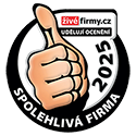 Ocenění - spolehlivá firma 2025